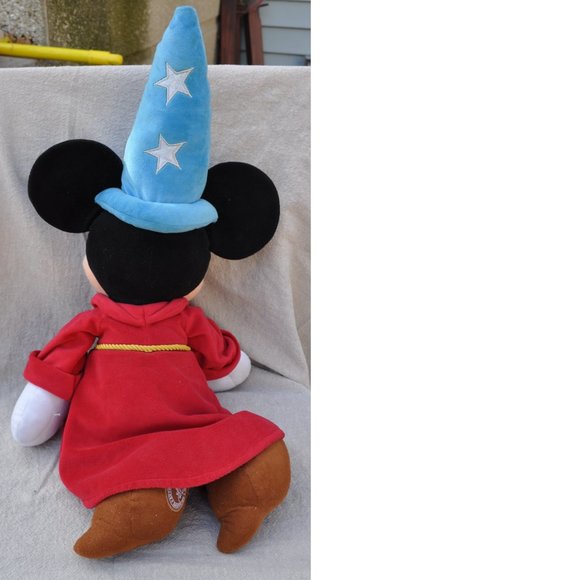 Sorcerer Mickey Mouse 24 inch plush stuffed animal Disney (50) - Picture 4 of 8